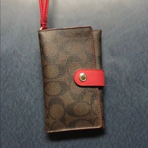 Coach wristlet